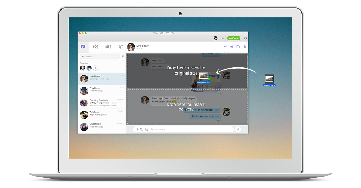 Forward Multiple Messages and More on Viber for Desktop Viber