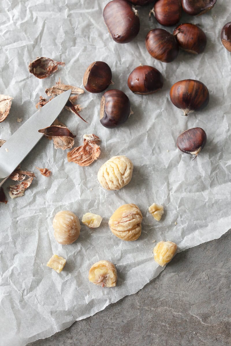 Farro Risotto with Pumpkin and Chestnuts Vibrant plate