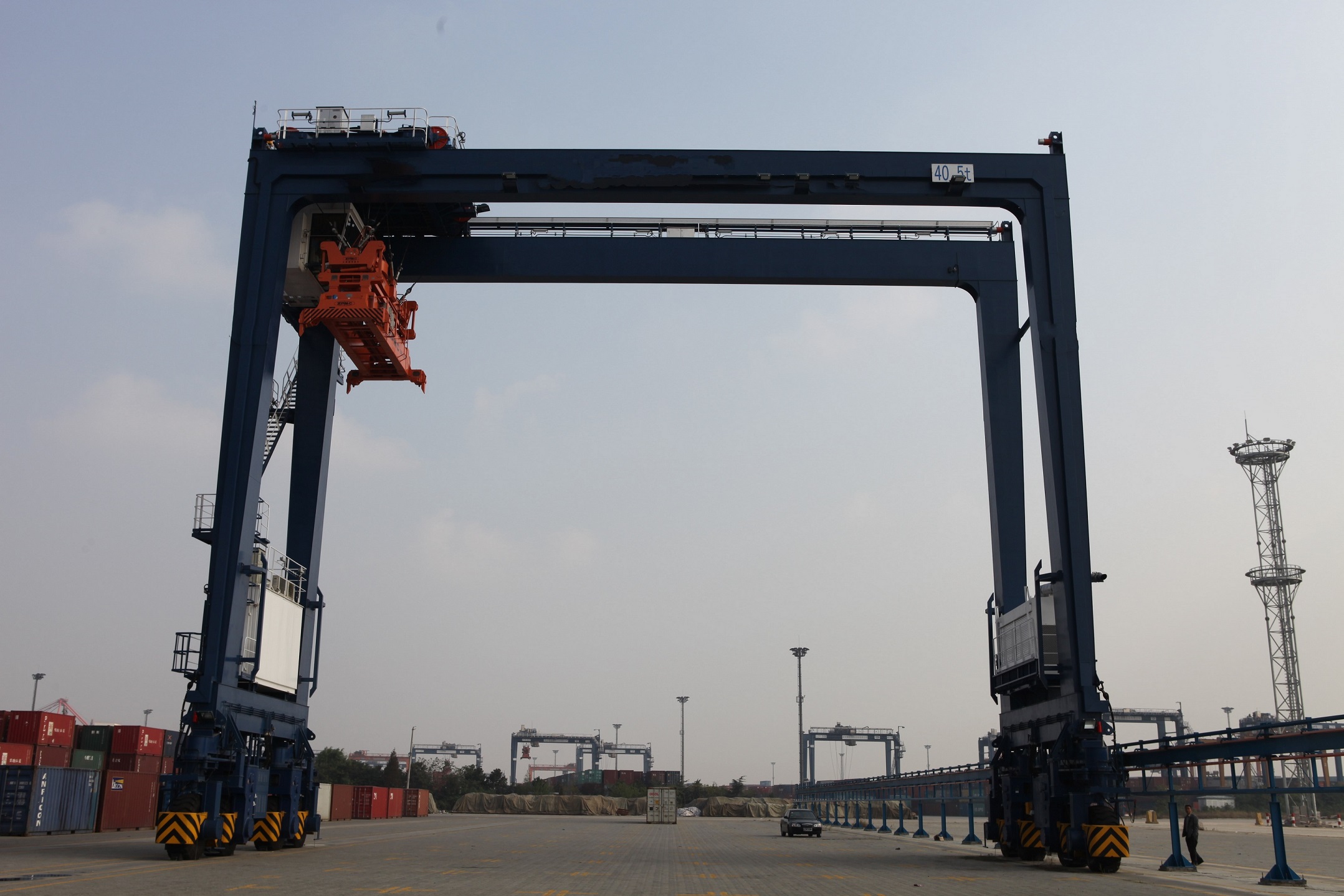 High Quality RUBBERTYRED GANTRY CRANE RTG CRANE