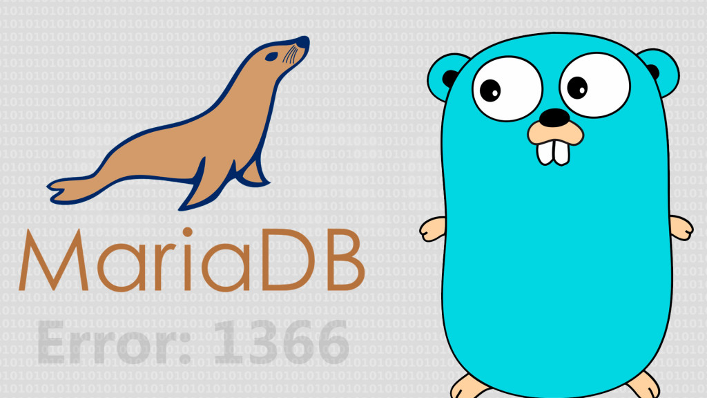 Cómo solucionar el error de Mariadb y Golang 1366 Incorrect string value
