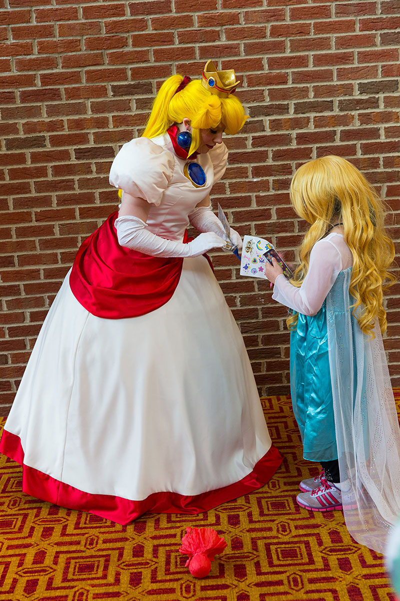 Fire Flower Princess Peach by VC