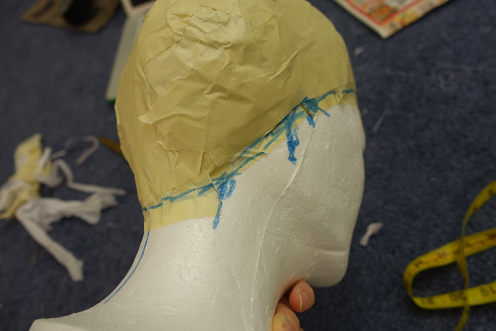Custom Wig Head Tutorial by VC