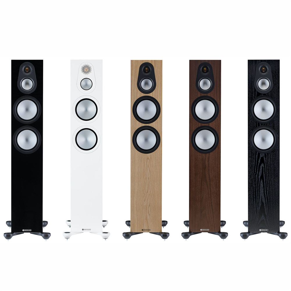 Monitor Audio Silver 300 7G 3 way Floorstanding Speakers from Vickers HiFi