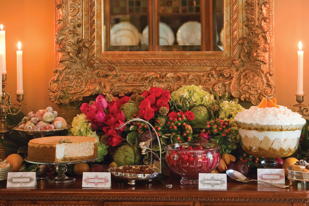 Holiday Open House Invitation and Place Cards