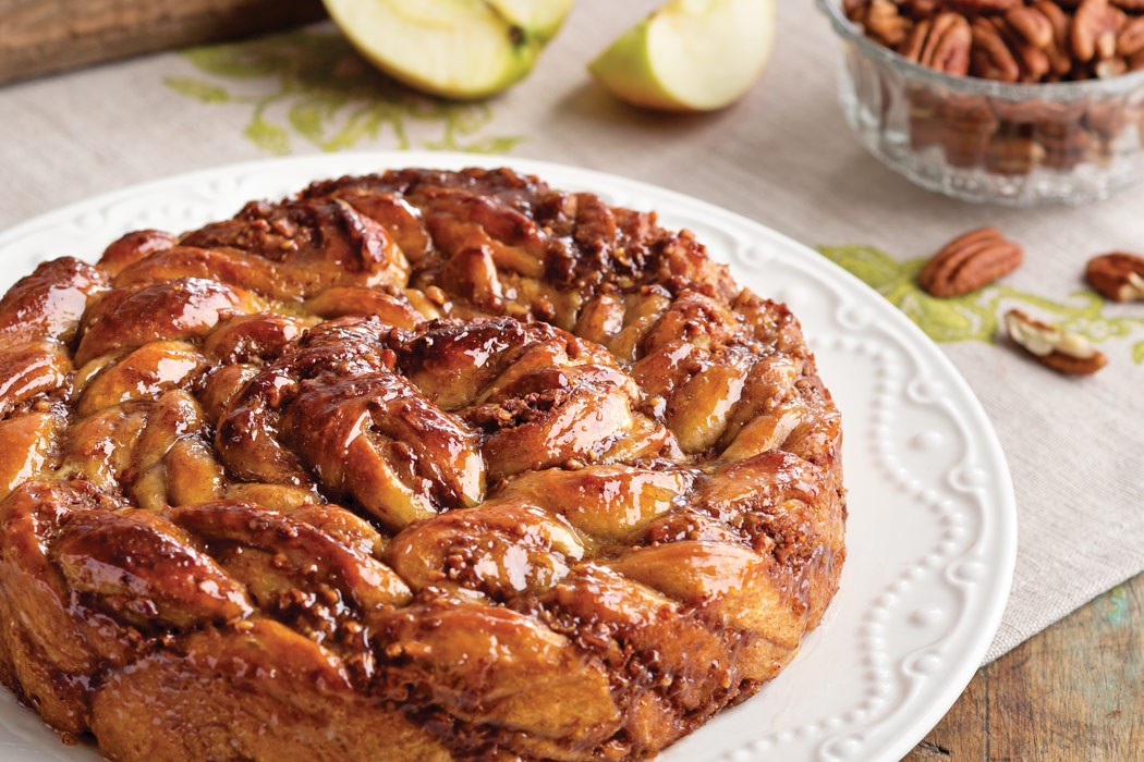 ApplePecan Sticky Bread Victoria Magazine