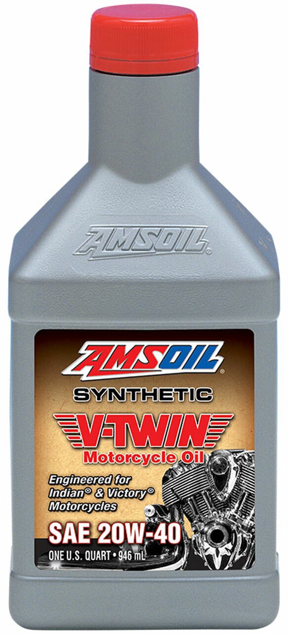Amsoil 20w40 5 quart 1 crush washer Oil Change Kit hf198 Victory