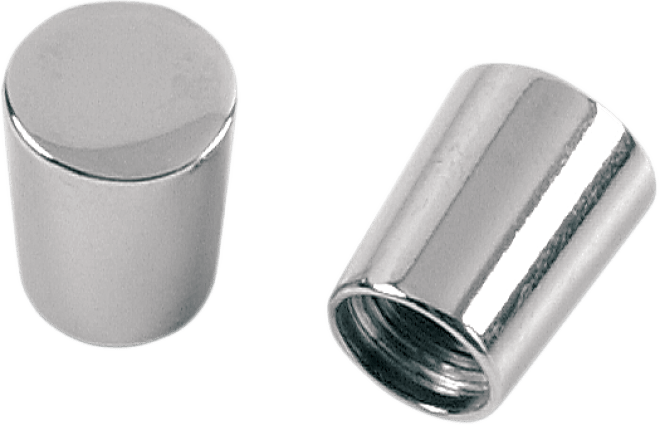 CHROME VALVE STEM CAPS