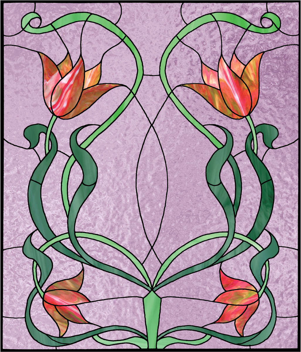 Faux Stained Glass Window Clings viddecals Window Static Clings Faux stained glass window cling