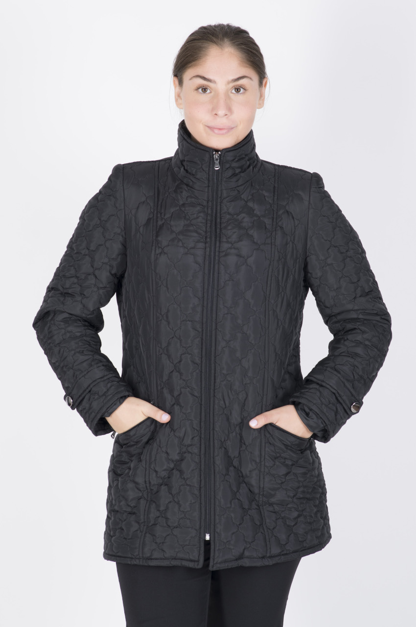 Zipper quilted jacket Vidalmodes