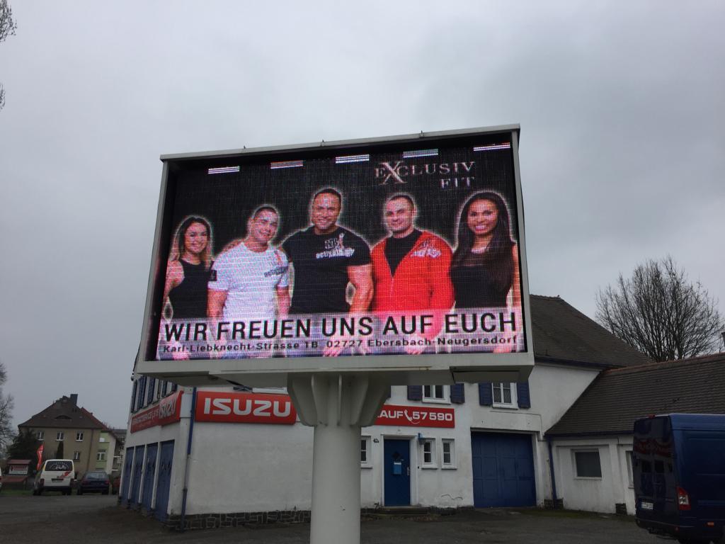 Werben Sie auf unserer LED Videowand in Zittau für Ihr Unternehmen