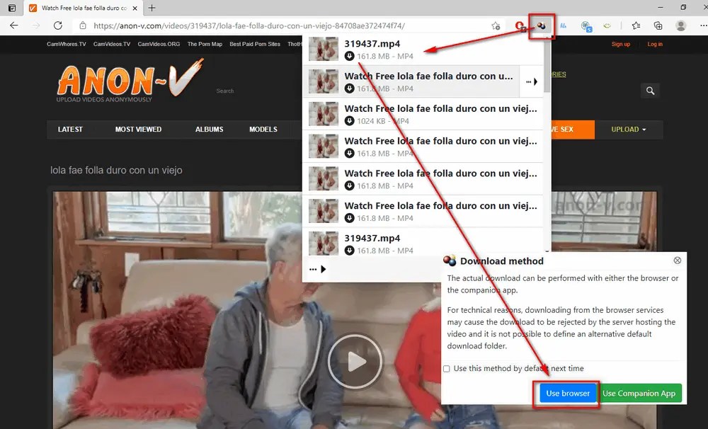 [AnonV Downloader] How to Download Videos from AnonV?(01)