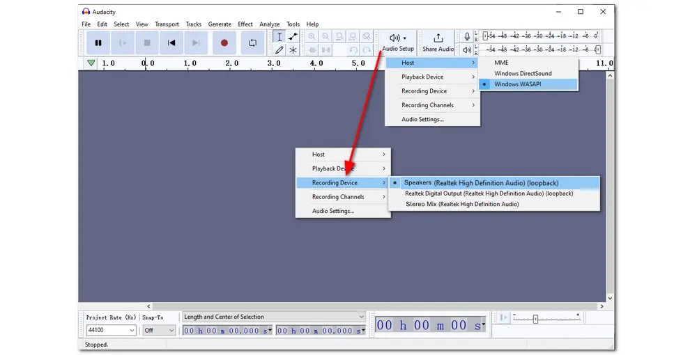 How to Record Desktop Audio with Audacity on Windows/Mac? (2024)