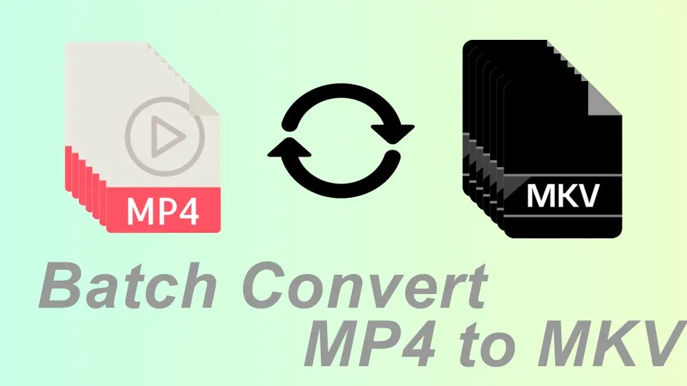 How to Batch Convert MP4 to MKV Without Quality Loss