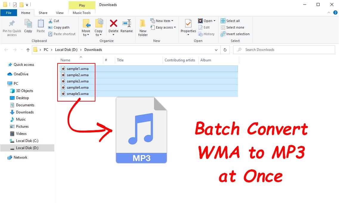 Best Way to Batch Convert WMA to MP3 in Seconds