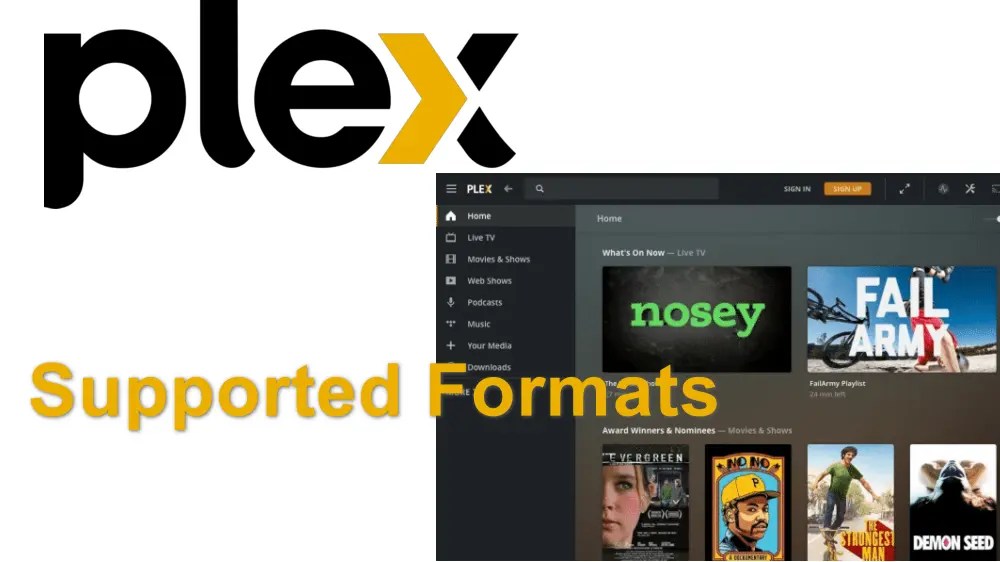 Plex Supported Formats and The Best Video Format for Plex Streaming