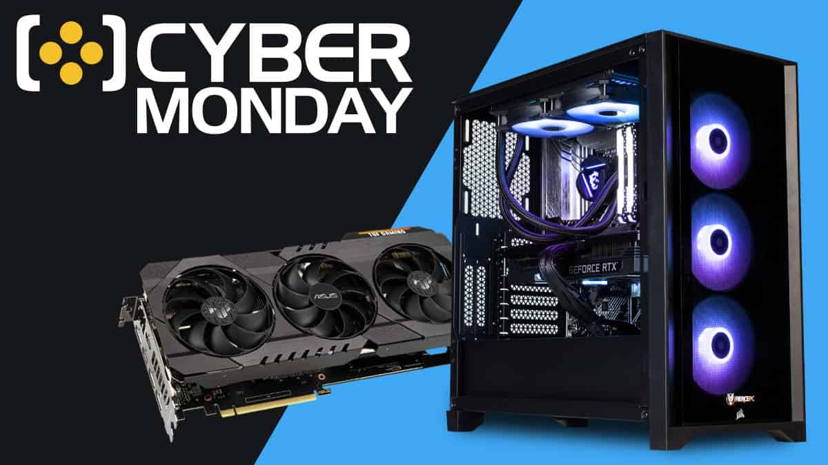 Cyber Monday RTX 3070 gaming PC deals save up to 600 on prebuilt PCs!