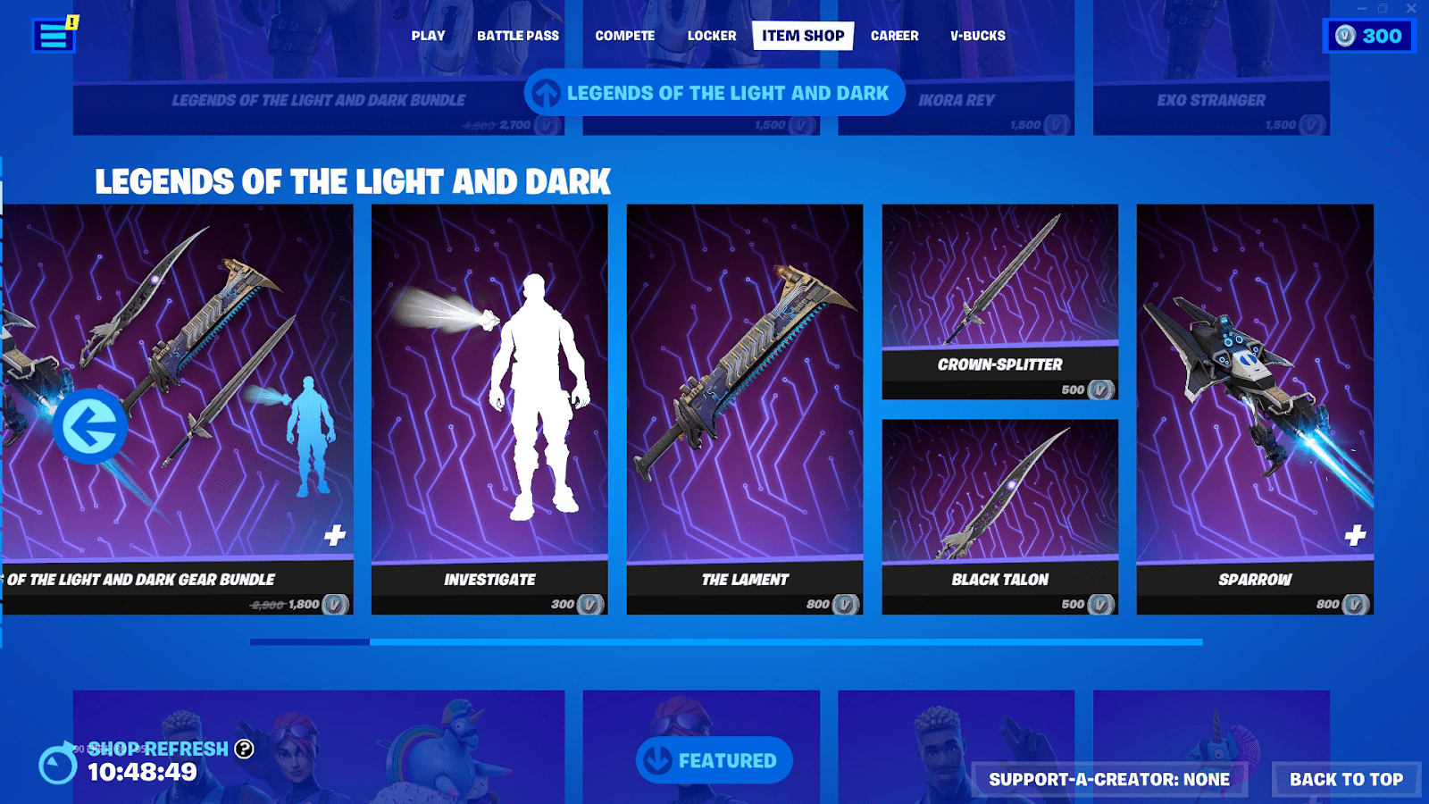How to Get Legends of Light and Dark Bundle in Fortnite Videogamer