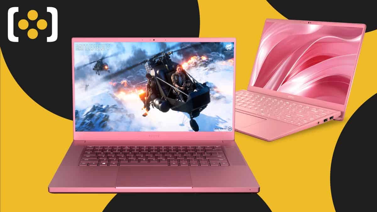Black Friday Pink Laptop deals VideoGamer