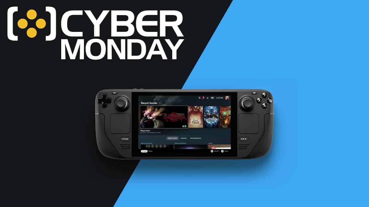Cyber Monday Steam Deck deals 2023 VideoGamer