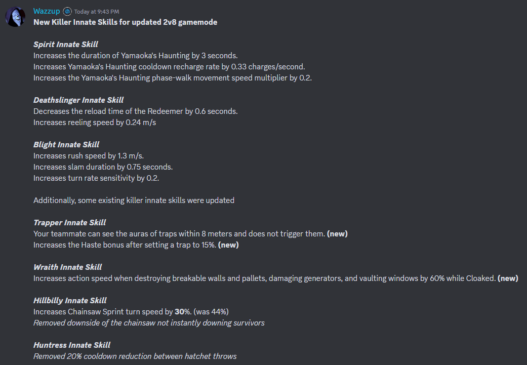 DBD 2v8 mode 2.0 start time, release date countdown, new killers and