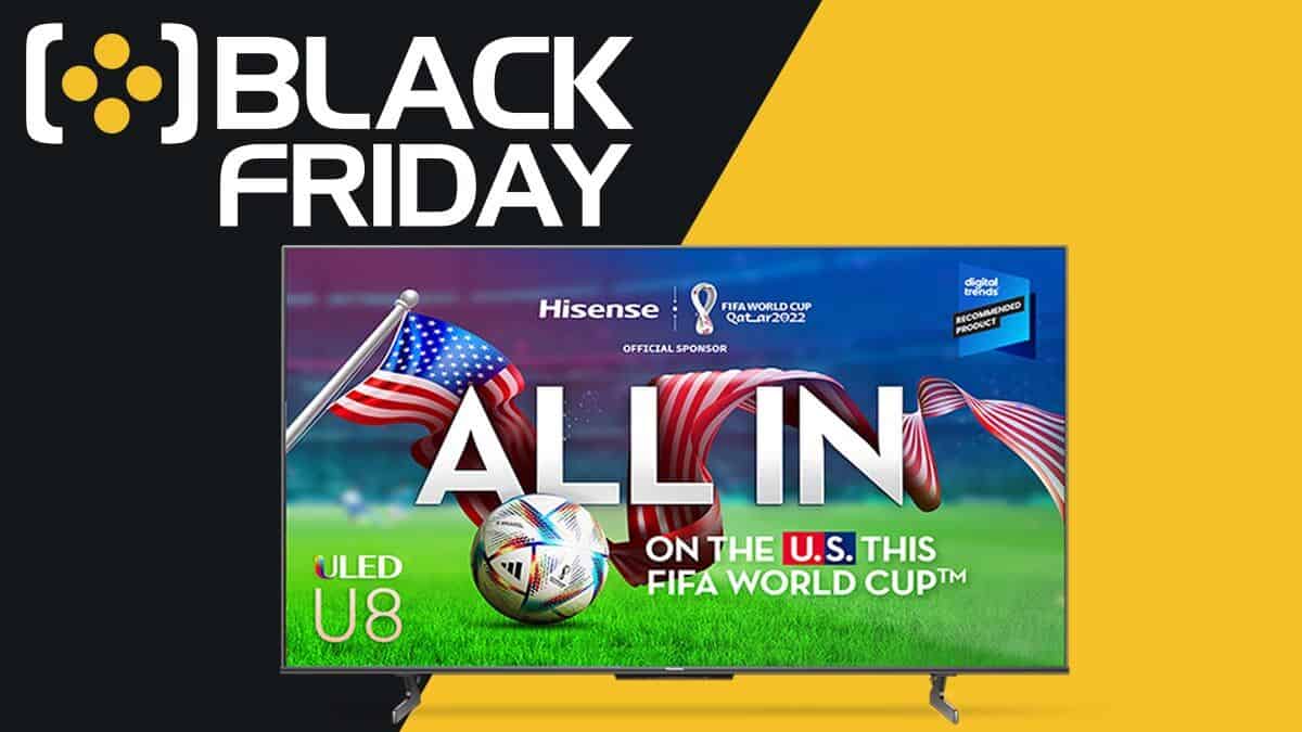Only 599 for budget Black Friday Hisense 55 & 65inch 4K ULED TV deals