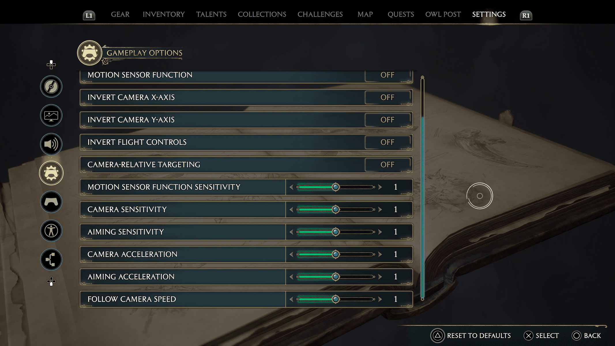 Best Controller Settings For Hogwarts Legacy