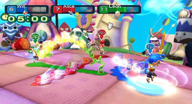 Line Attack Heroes announced for Wii by Nintendo. 4player coop game