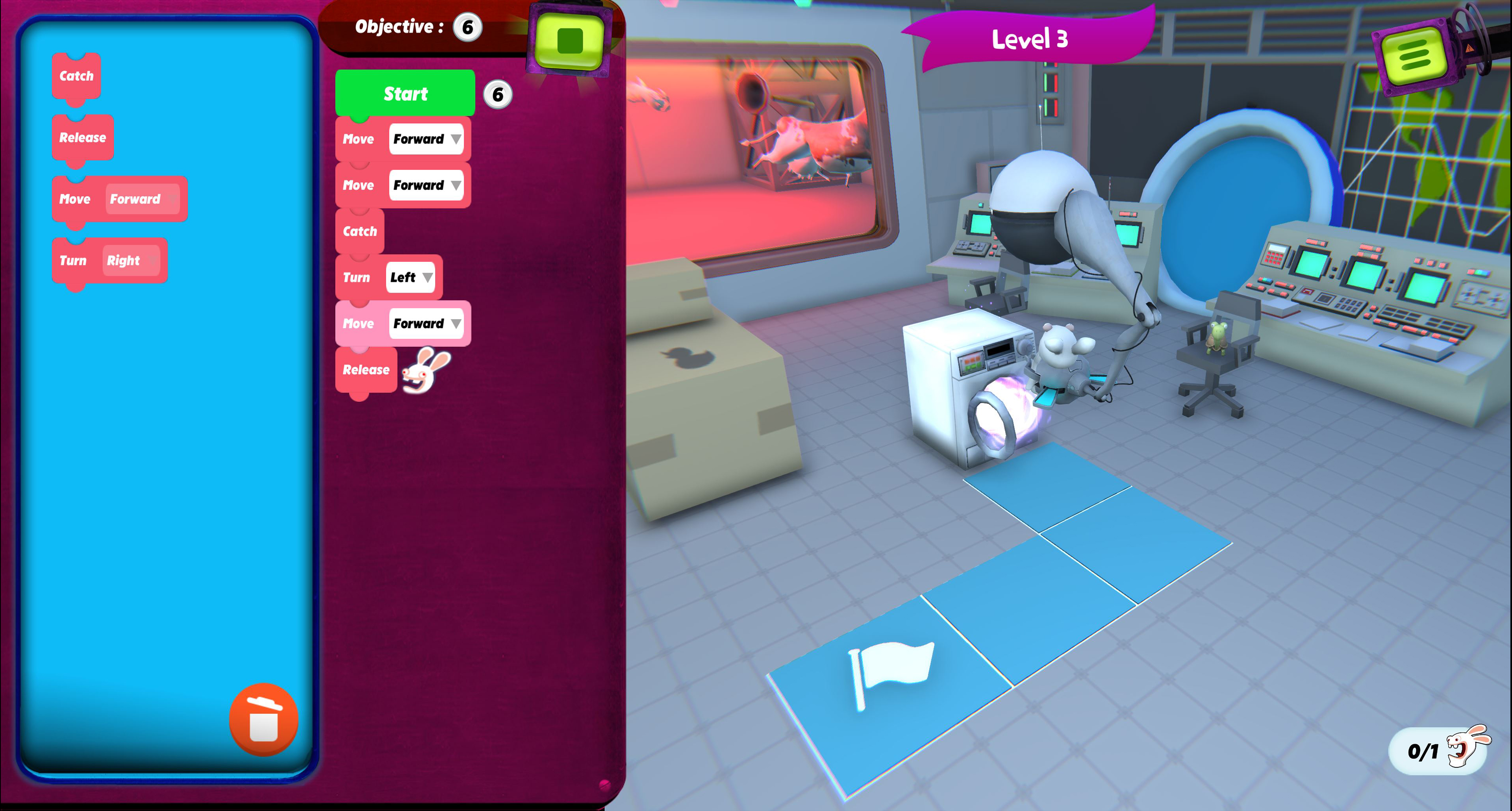 Free Rabbids game designed to teach coding now available VGC