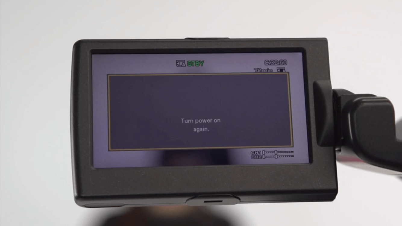 Sony C3260 Lens Error Workaround For HDRFX1000, HDRZ5u, HDRAX2000