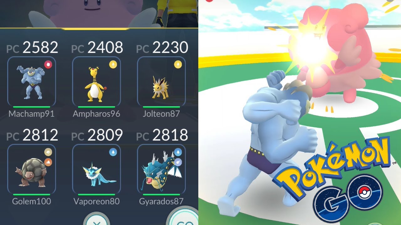 PROBANDO MI NUEVO MACHAMP CONTRA BLISSEY! [Pokémon GOdavidpetit