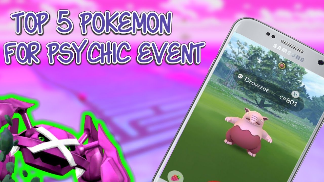 Top 5 Pokemon To Catch During Psychic Spectacular Pokemon Go Videos