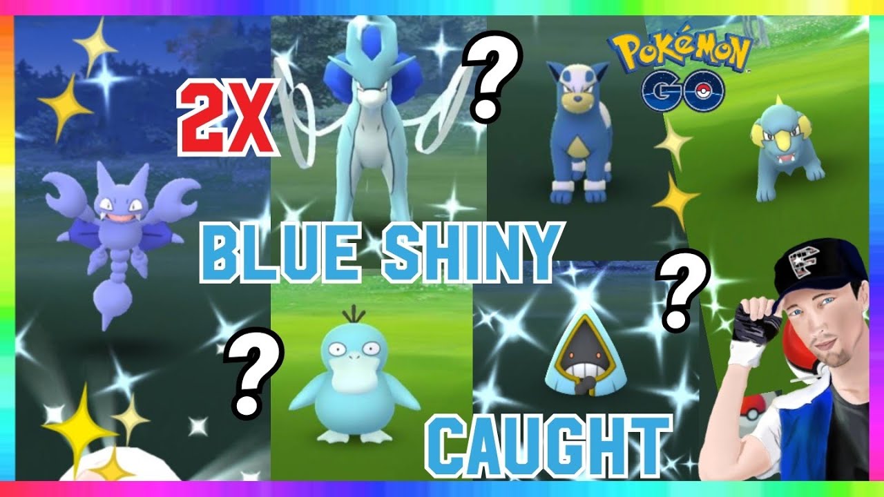 2x RARE BLUE SHINIES CAUGHT in Pokemon Go! ( BLUE SHINY LUCK ) Pokemon Go Videos