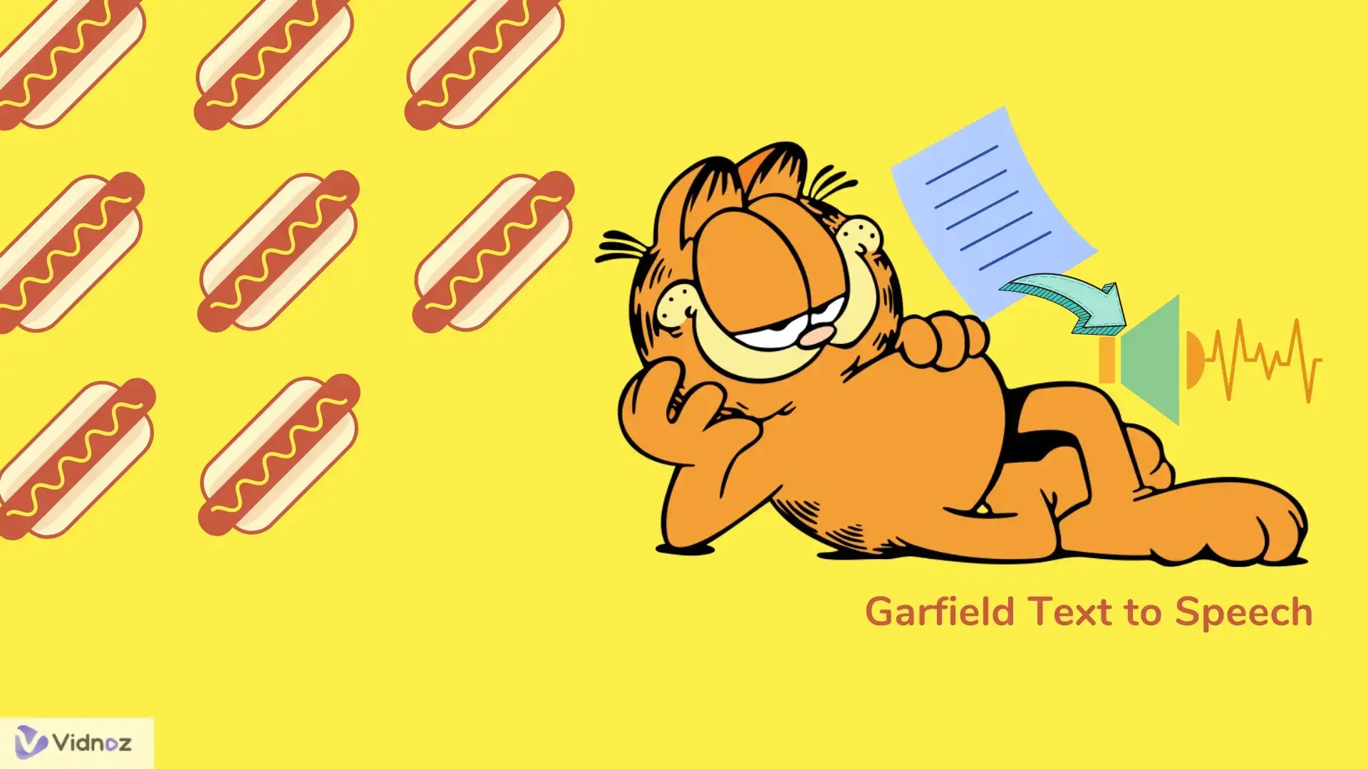 How to Get AI Garfield Text to Speech Online for Free in 3 Ways?(01)