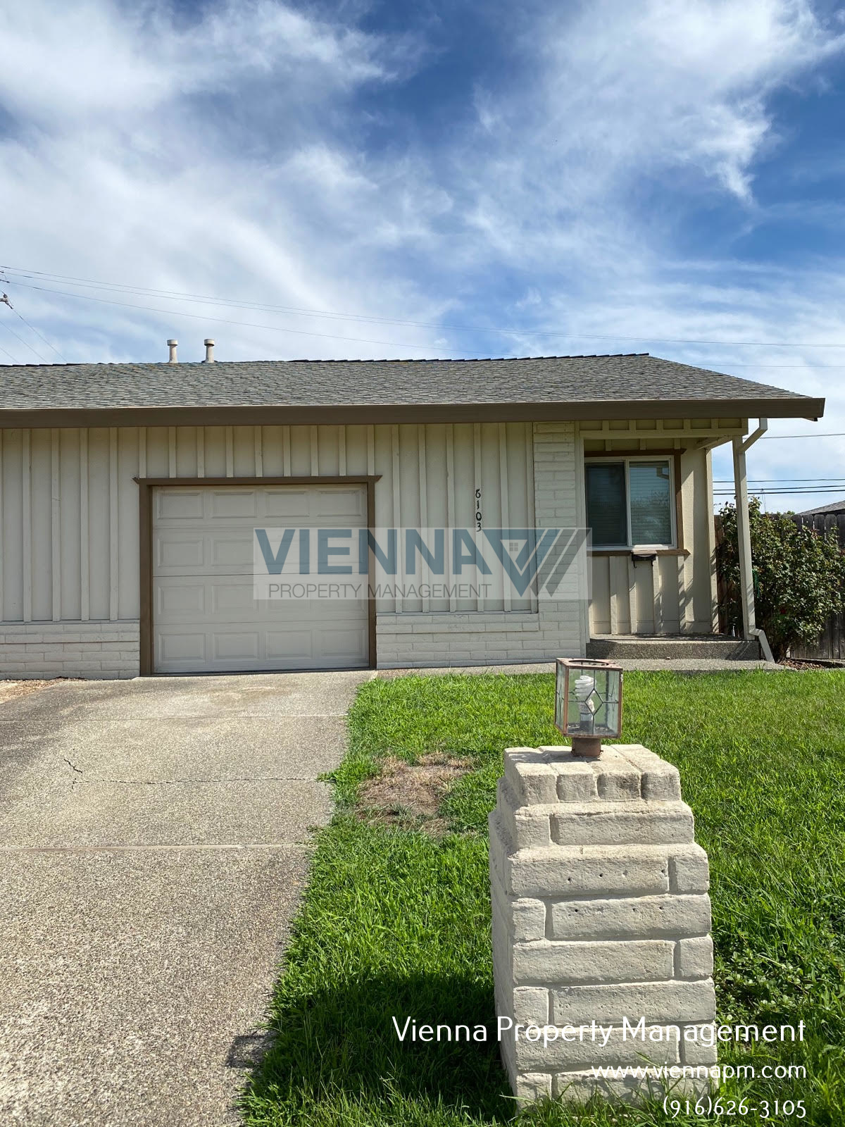 Rocklin Duplex for Rent! Vienna Property Management