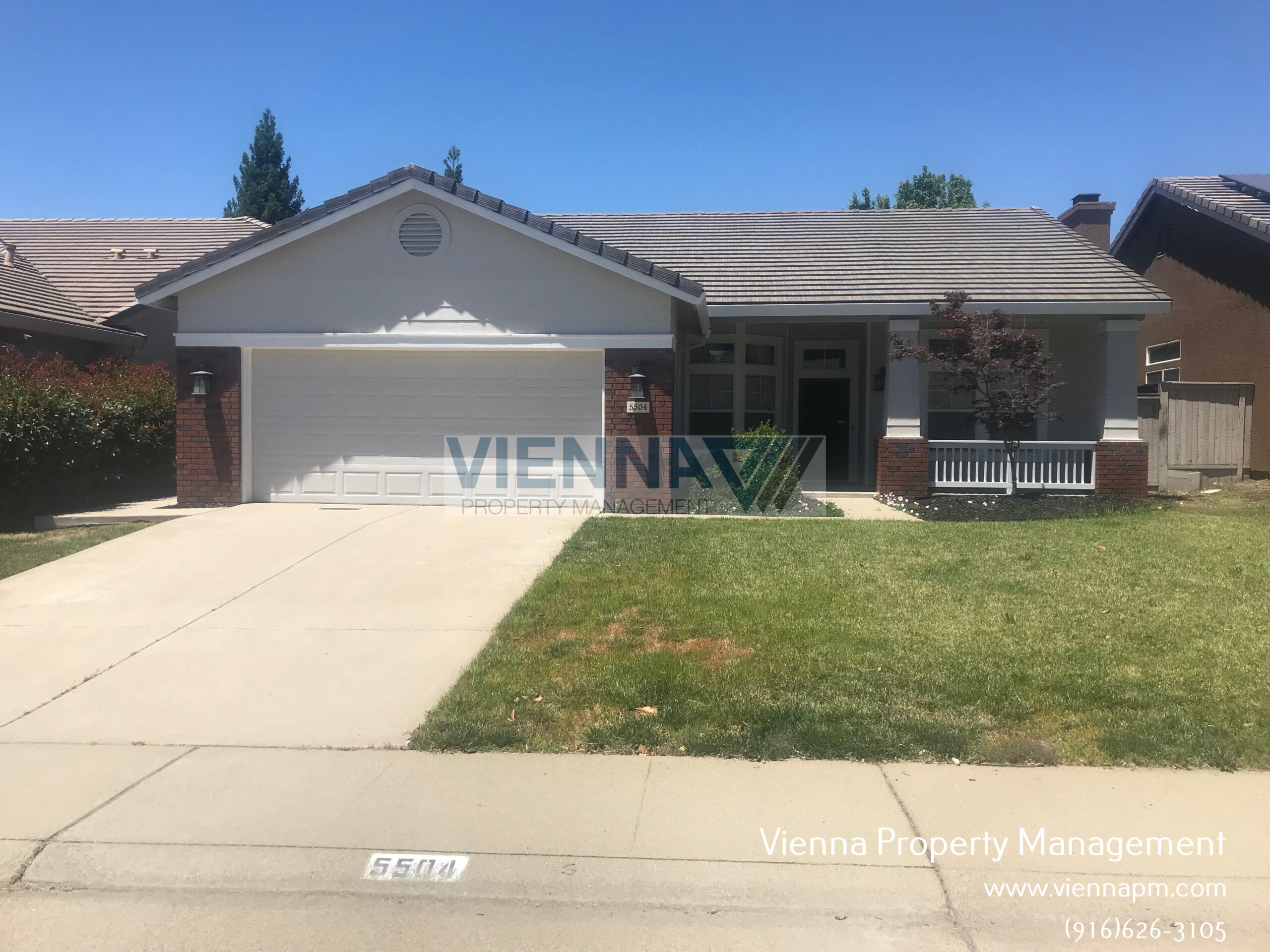 Rocklin Home for Rent! Vienna Property Management