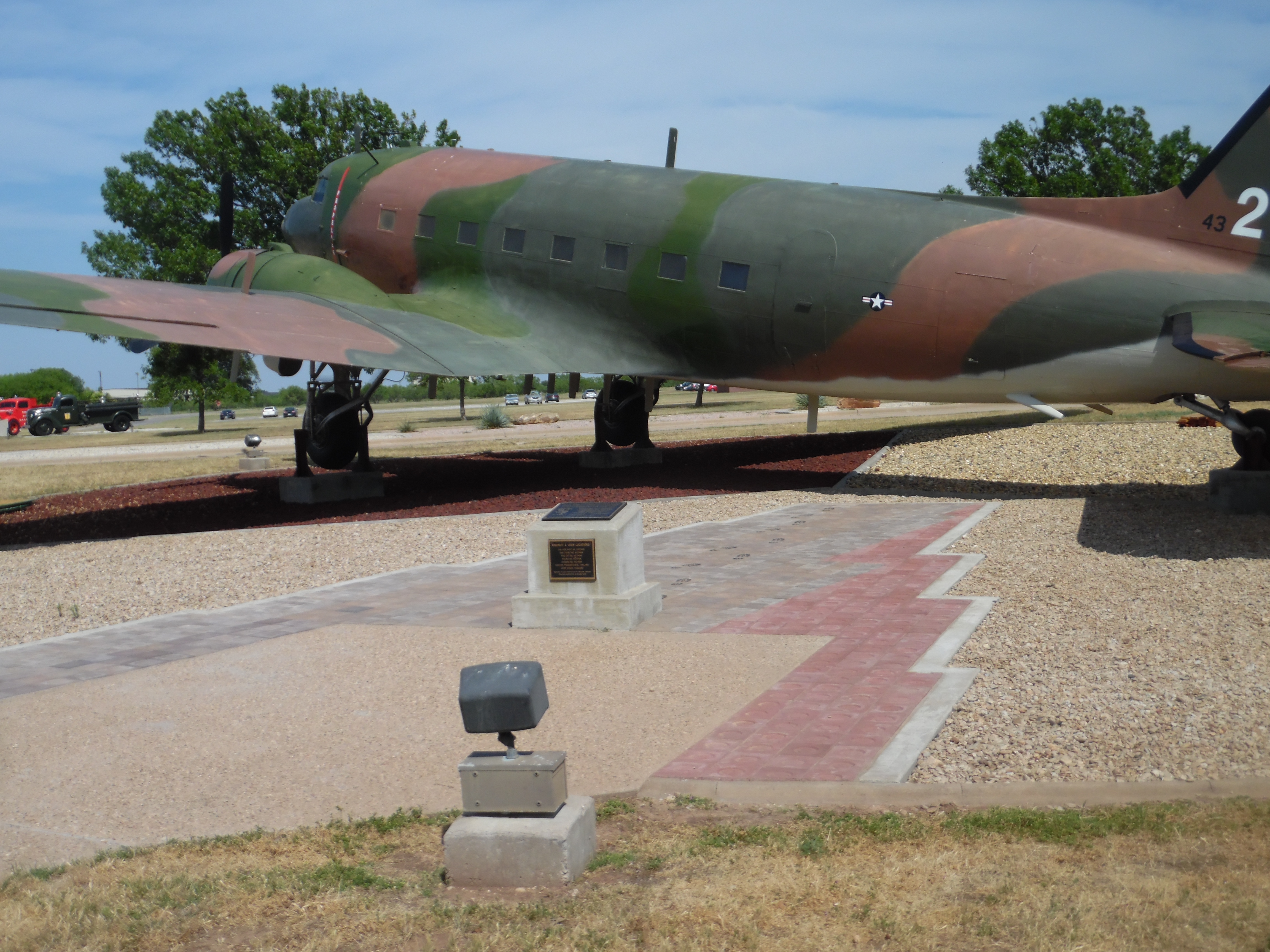 B 47 Memorial Wisconsin Map The EC47 Memorial Plaza Vietnam 50th CPP