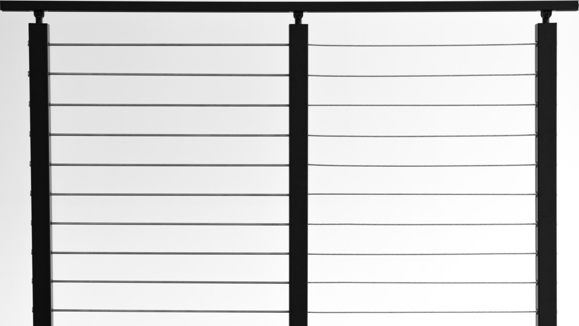Strong, Modern Cable Railing with Upgraded Infill Viewrail