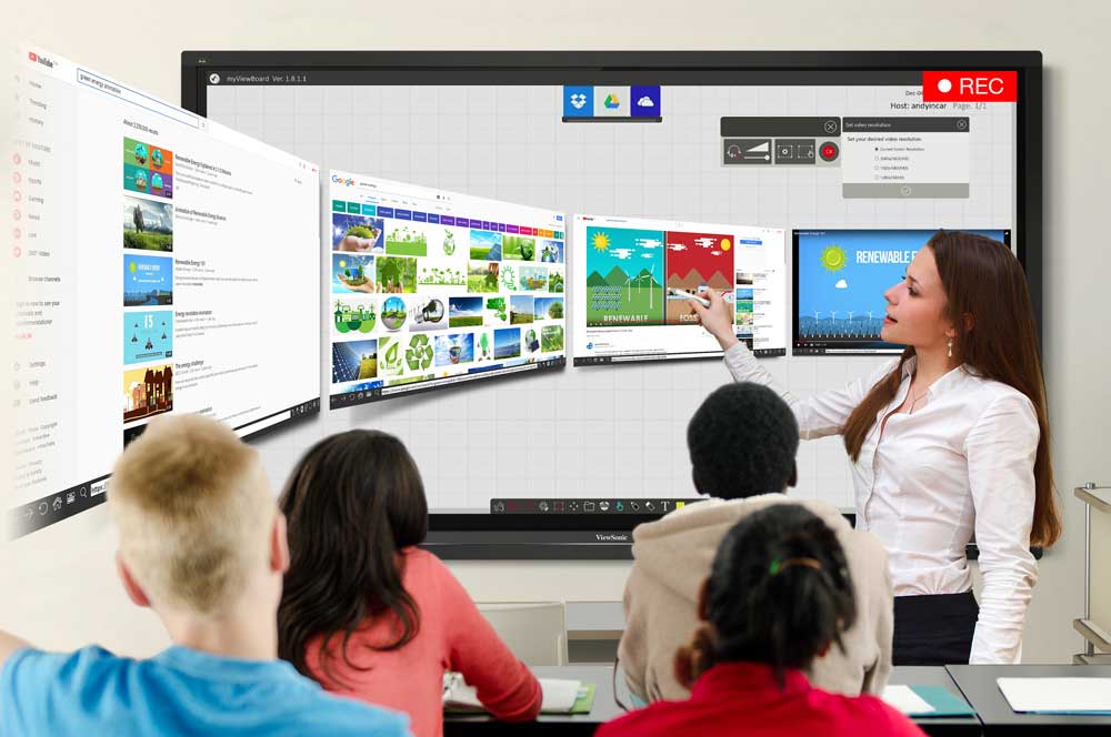 10 Ways Interactive Touch Screen Displays Improve Education ViewSonic