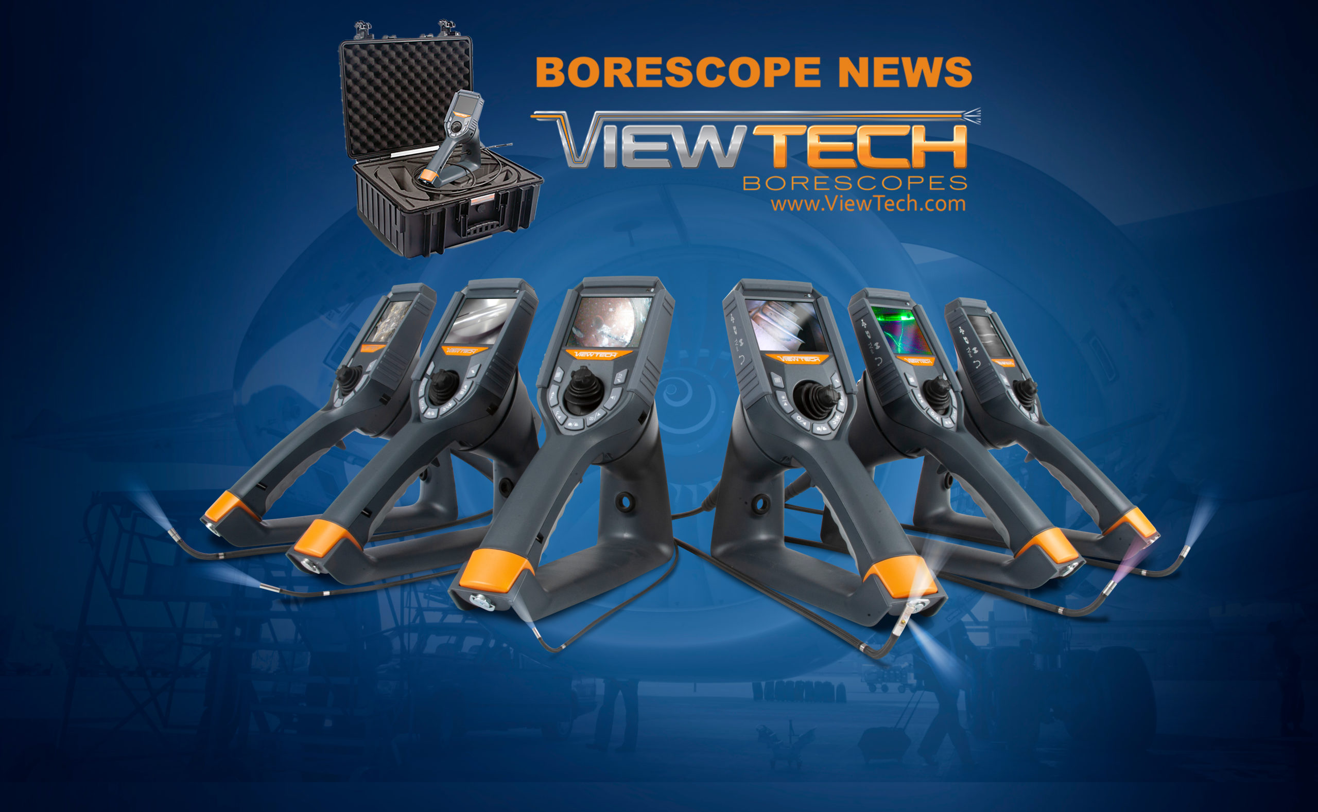ViewTech Borescopes Rugged Visual Inspection Tools Adhere to Military