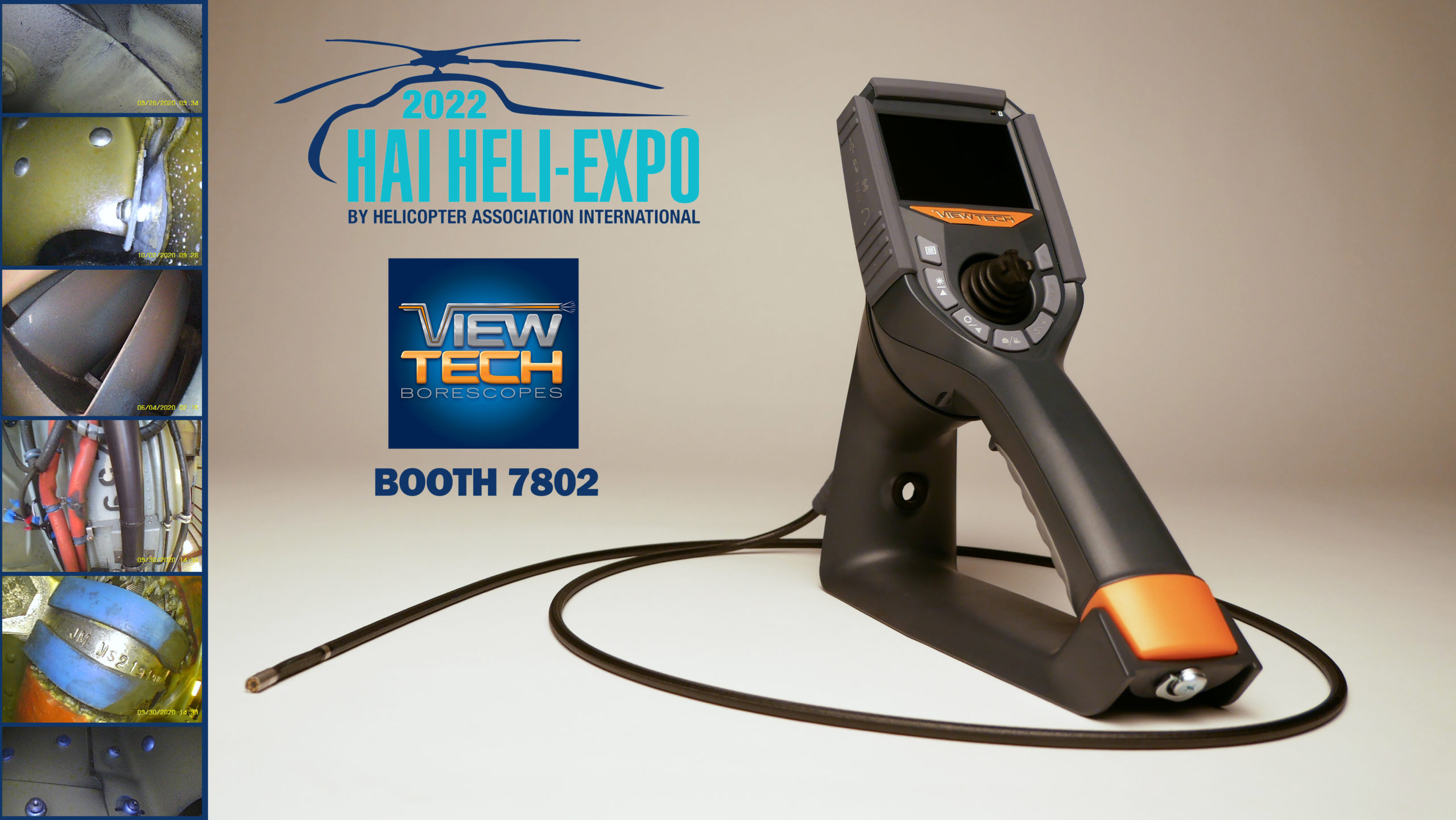 HAI HELIEXPO 2022 Featuring Hundreds of Exhibitors, Including ViewTech Borescopes ViewTech