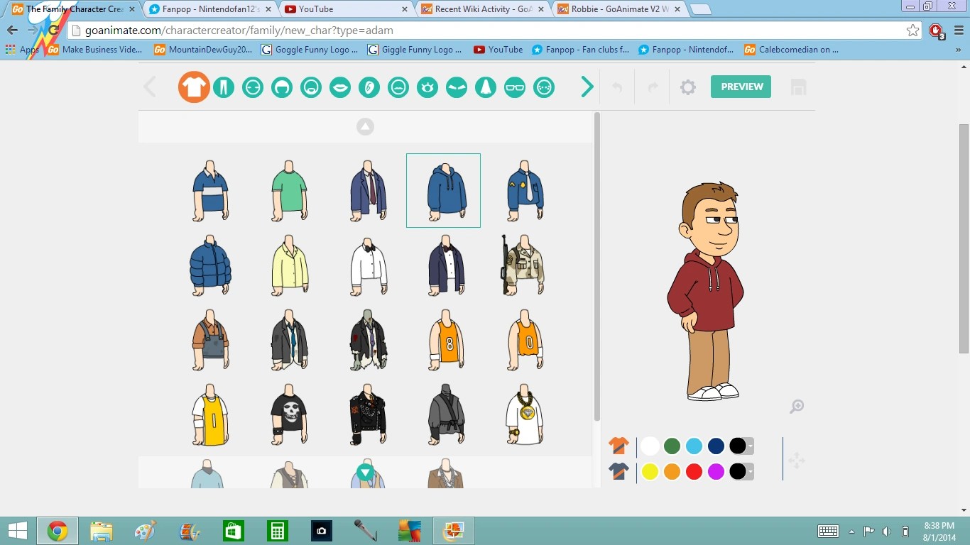online free character maker