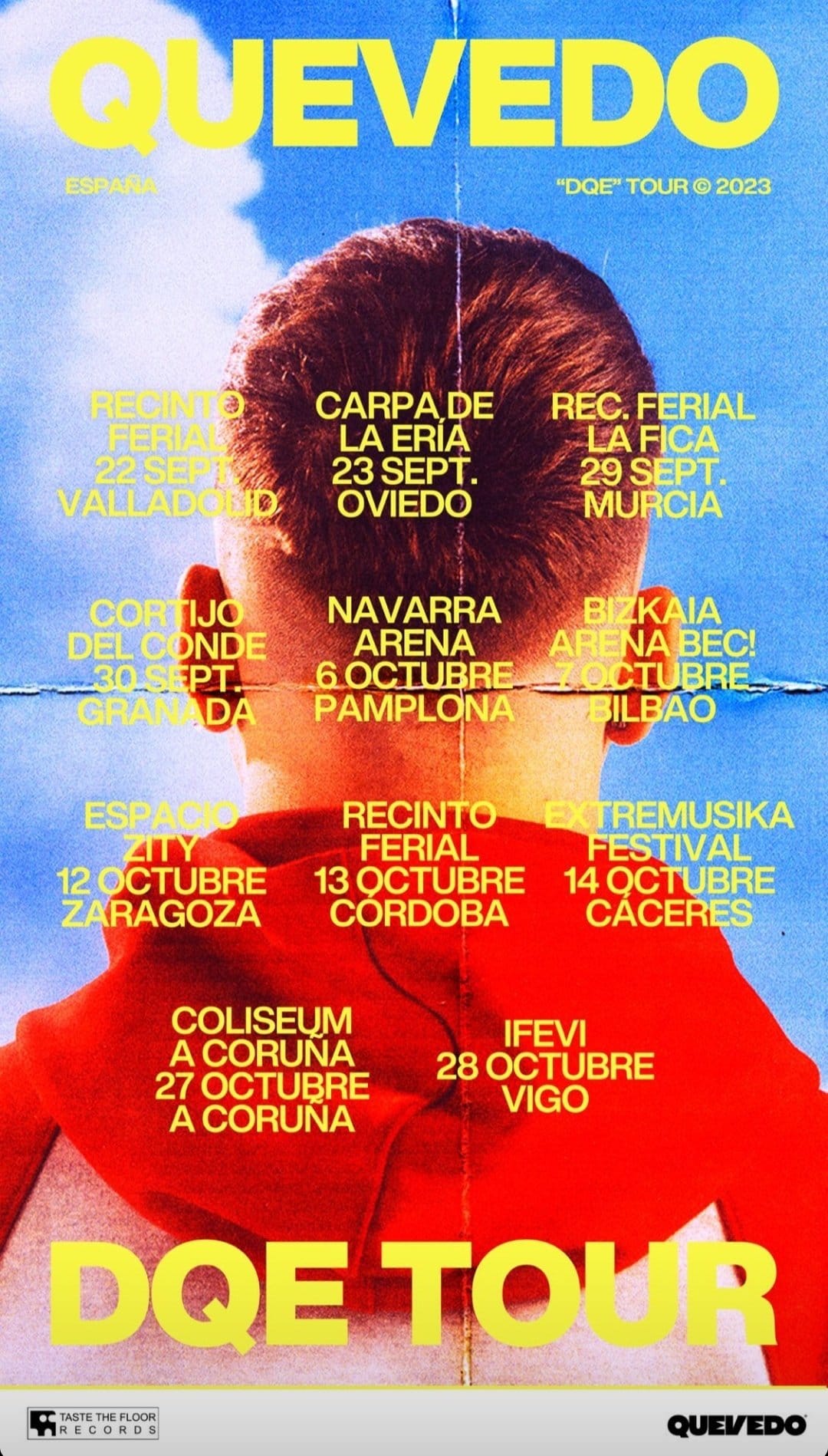 Quevedo vuelve a Vigo en el Ifevi el 28 de octubre VigoÉ