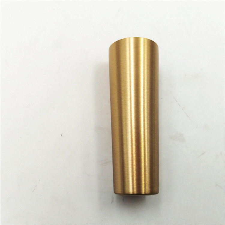 80mm Brass tapered ferrules for furniture metal leg Chair Table leg sleeves TLS67