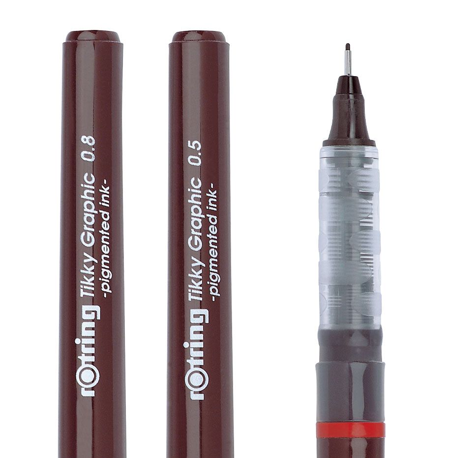 Rotring Tikky Graphic pigmentpen