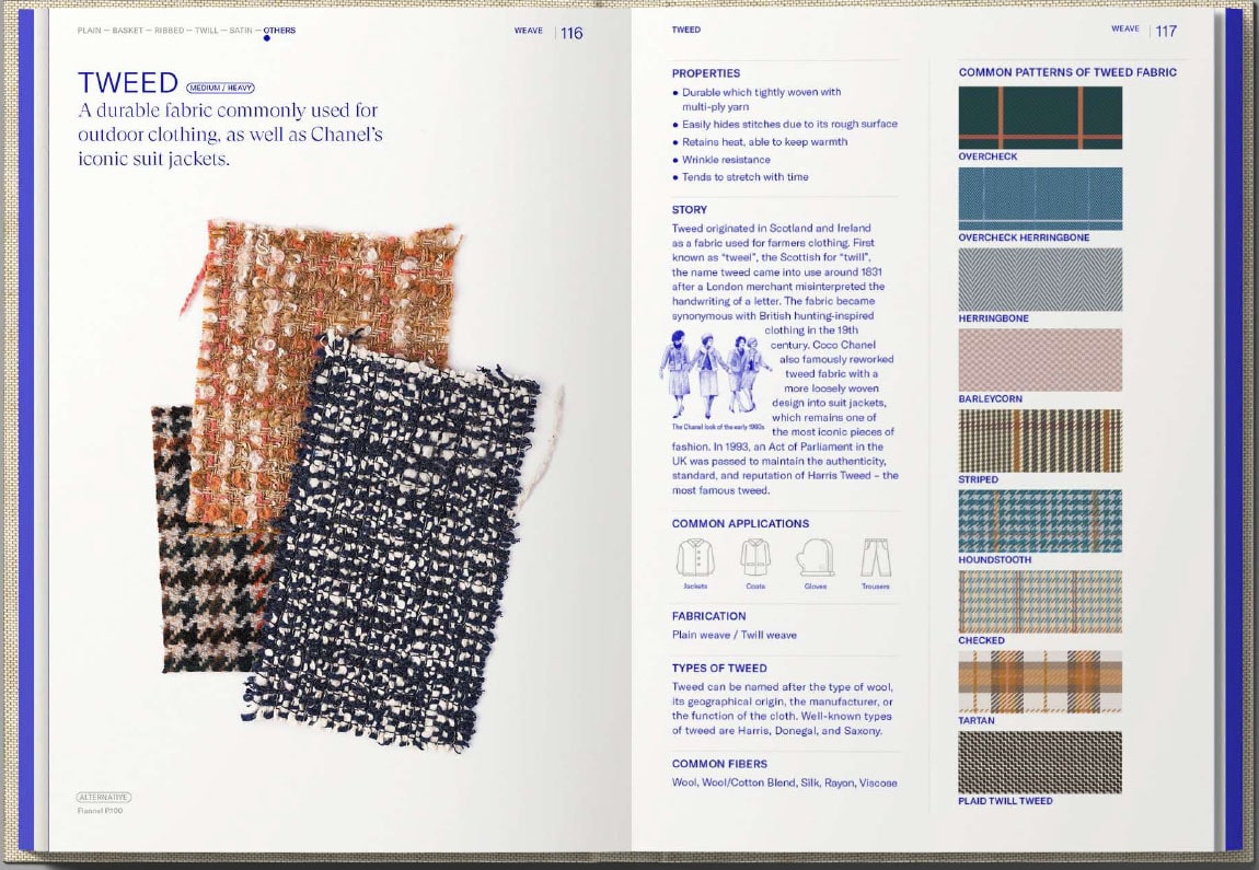 Textilepedia The Complete Fabric Guide bog fra Viking og Creas