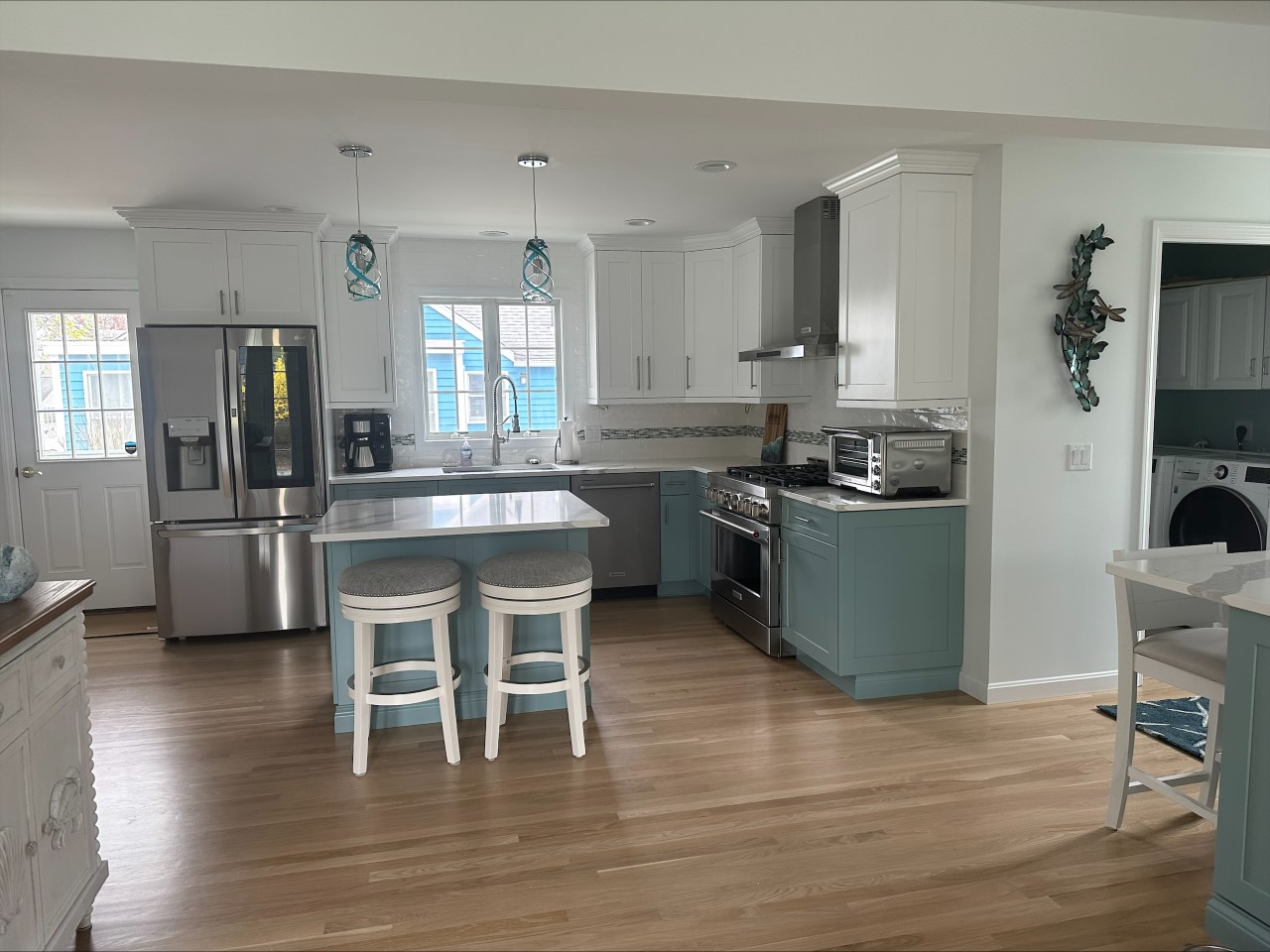 Old Saybrook Beach House Viking Kitchen