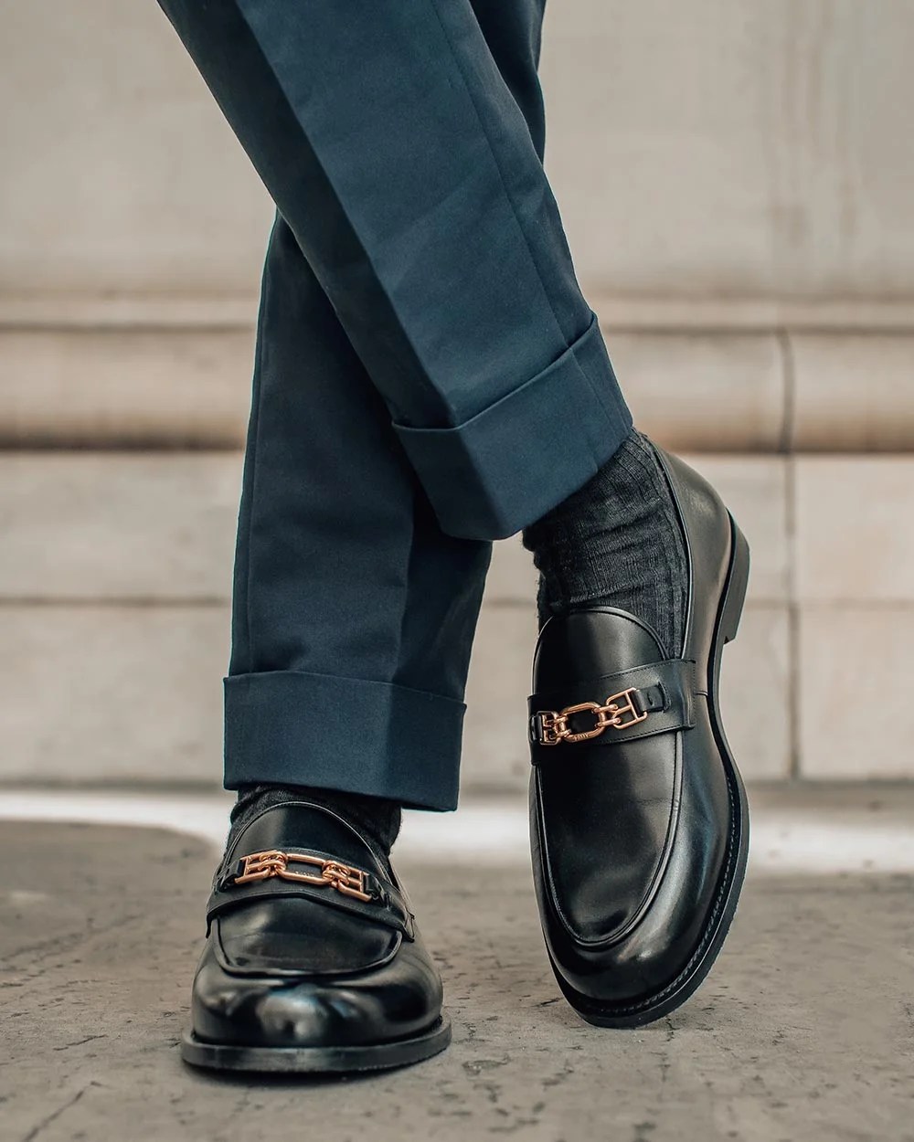 relaxed business attire men