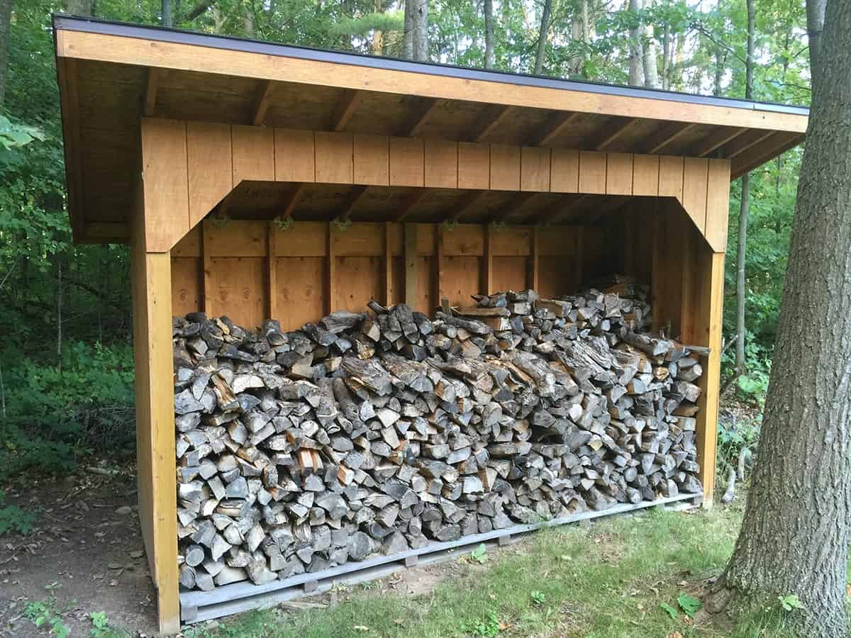 Storing Firewood Everything You Need to Know Village & Cottage