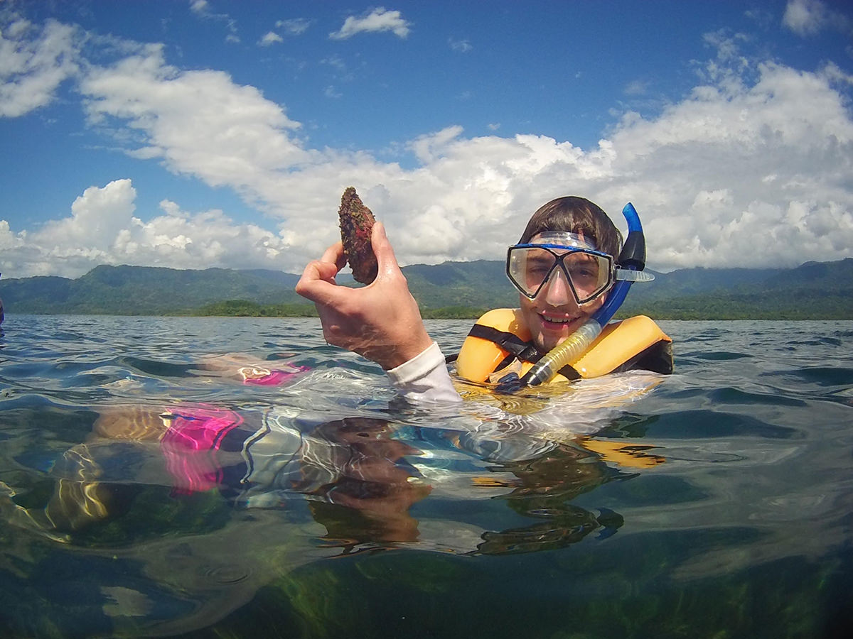 Snorkeling South Pacific, Costa Rica.