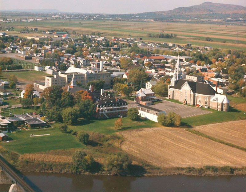 Vue aérienne Site de Ville SaintCésaire